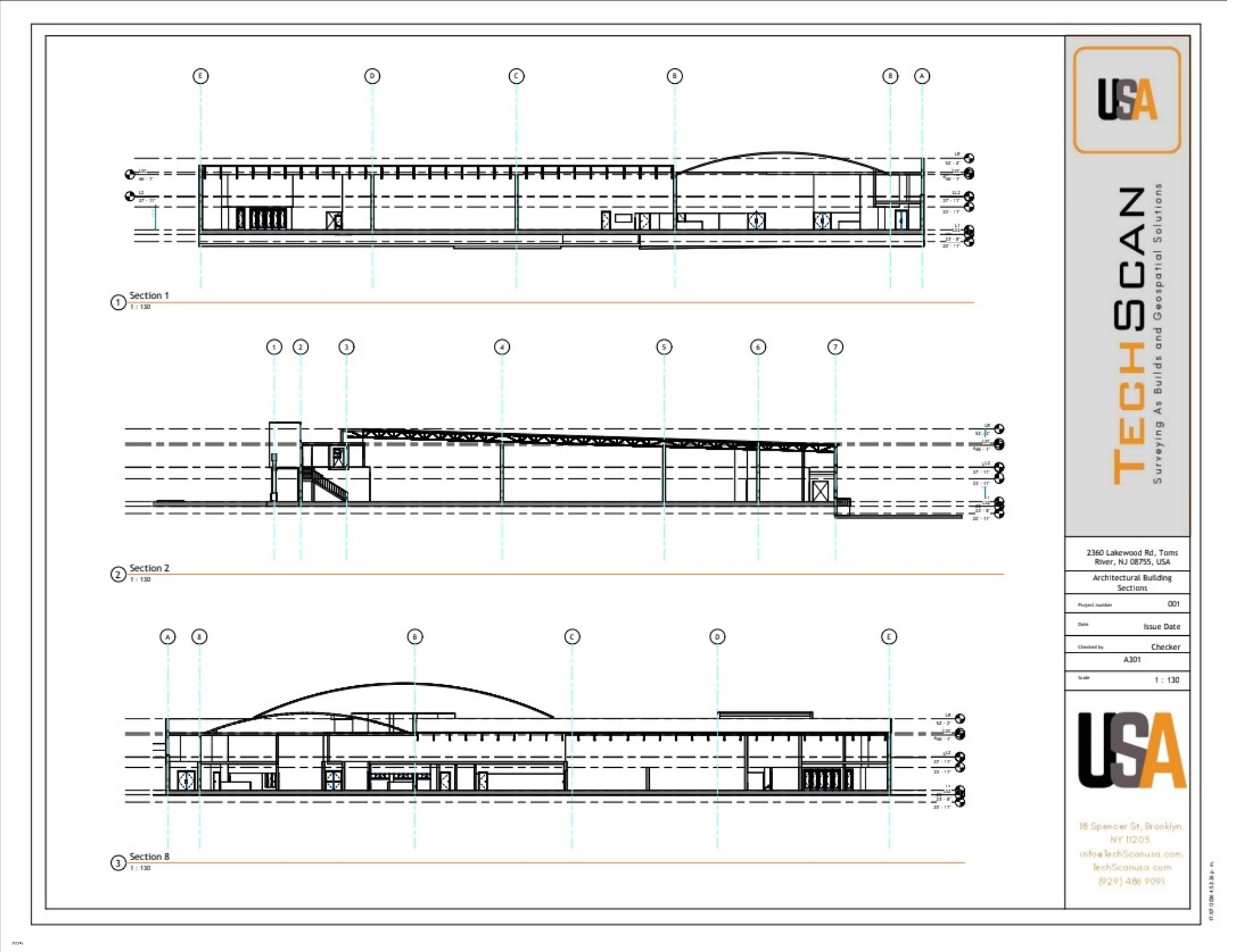 Building sections, 2360 Lakewood Road, Toms River, NJ